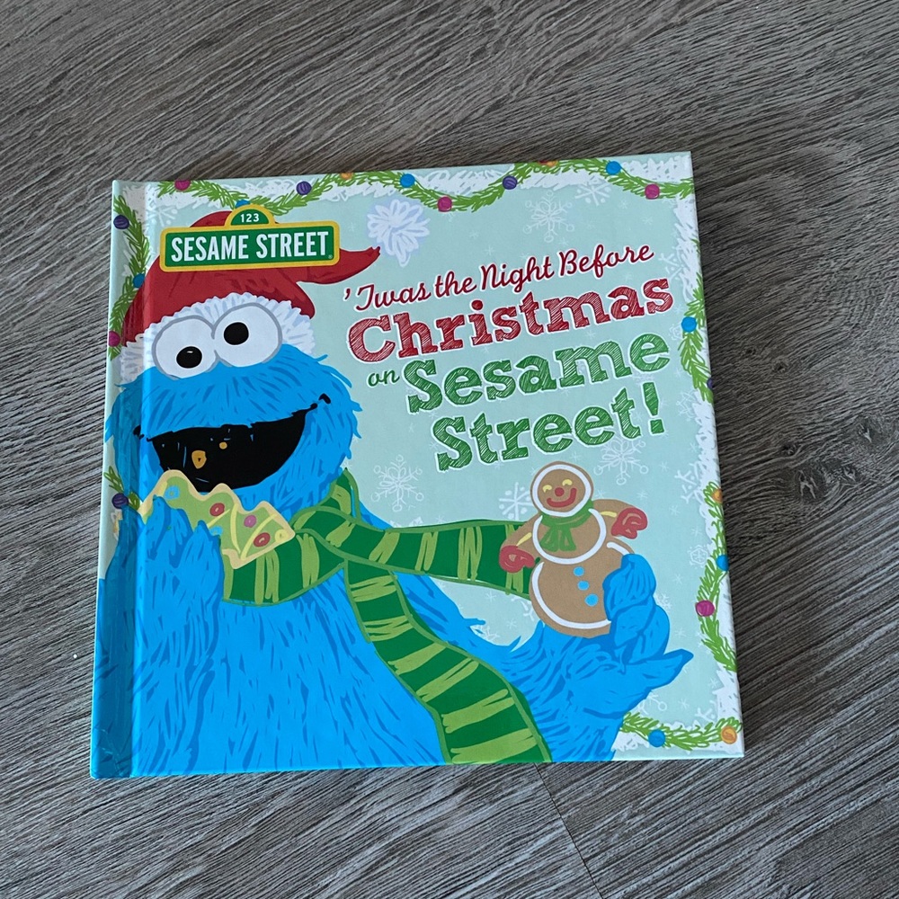 ‘Twas the Night Before Christmas on Sesame Street Book